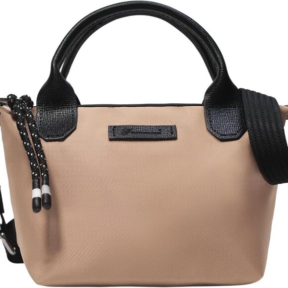 Sleek Rose Pink Mini Tote Bag – Lightweight Crossbody with Adjustable Straps - Picture 1 of 6